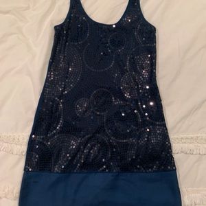 Express sequin dress